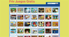 Desktop Screenshot of frivjuegosgratis.com